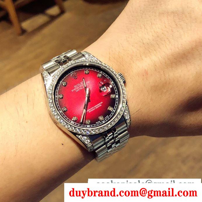 2019秋冬の必需品 4色選択可 ロレックス rolex 腕時計 秋冬らしい落ち着いた雰囲気も演出