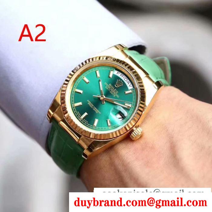 ロレックス rolex 腕時計 2色選択可 2019秋冬の必需品 秋冬の色味が叶える華やかコーデ