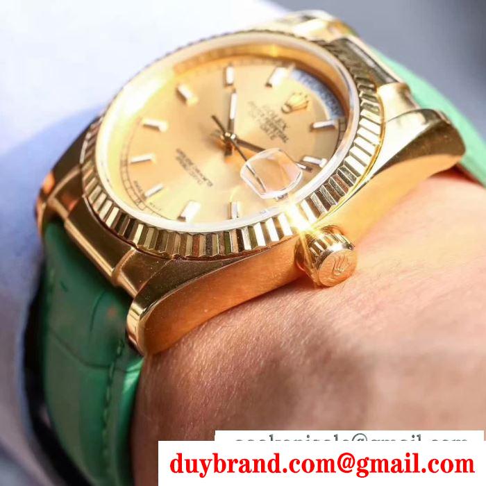 ロレックス rolex 腕時計 2色選択可 2019秋冬の必需品 秋冬の色味が叶える華やかコーデ