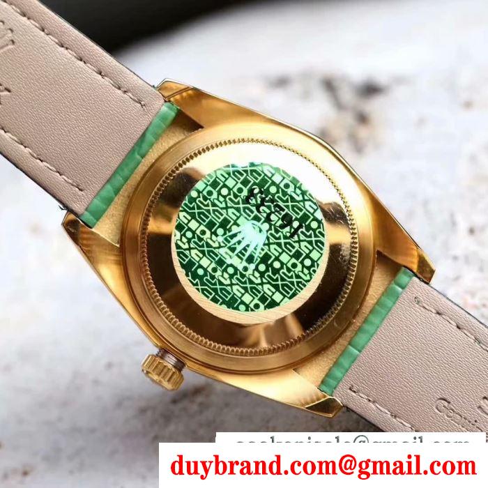 ロレックス rolex 腕時計 2色選択可 2019秋冬の必需品 秋冬の色味が叶える華やかコーデ