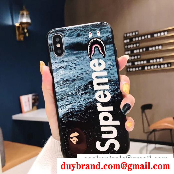 この秋冬に選びたいデザイン  2色可選 シュプリーム 2019秋冬の必需品SUPREME ふんわりまとって暖かお洒落 スマートフォンケース