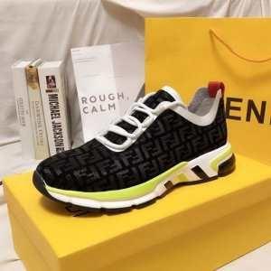 Fendi Fendi 2019 Mùa thu / Mùa đông Essentials Giày chạy bộ dễ sử dụng cho trang phục tự nhiên