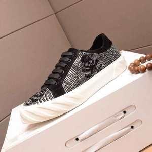 Giày chạy bộ thời trang pleippp plein làm sáng thời trang mùa thu / mùa đông _ Philipprine Philipp plein_ Thương hiệu giá rẻ 