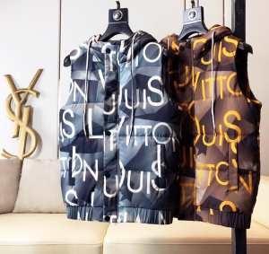 Áo khoác nam Down Dễ dàng phù hợp với Louis Vuitton mùa thu / thời trang mùa đông Louis Vuitton Louis Vuitton Middle rất nhiều sự chú ý 2 -Color Lựa chọn _ Louis Vuitton Louis Vuitton_ Thương hiệu giá rẻ 