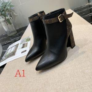  giày da thời trang bốt nữ Louis Vuitton bộ sưu tập mùa thu độc đáo