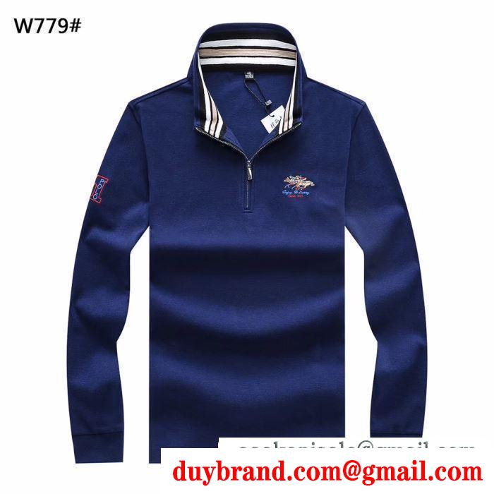 3色可選普段使いもオフィスもOK  ポロ ラルフローレン  秋に着回しやすい 長袖/Tシャツ Polo Ralph Lauren