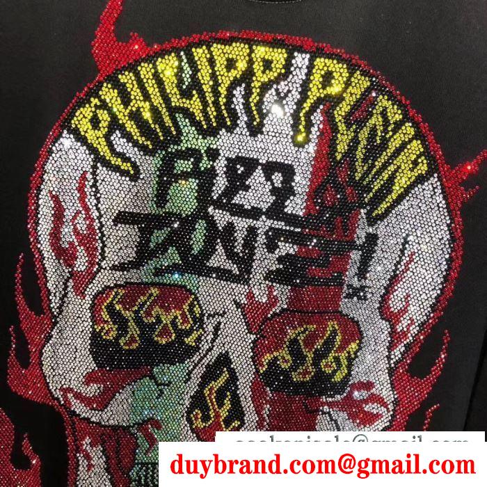 PHILIPP PLEIN 着こなしの幅が広がる フィリッププレイン 秋冬ファッションをおしゃれに着こなし 長袖/Tシャツ真冬には大注目