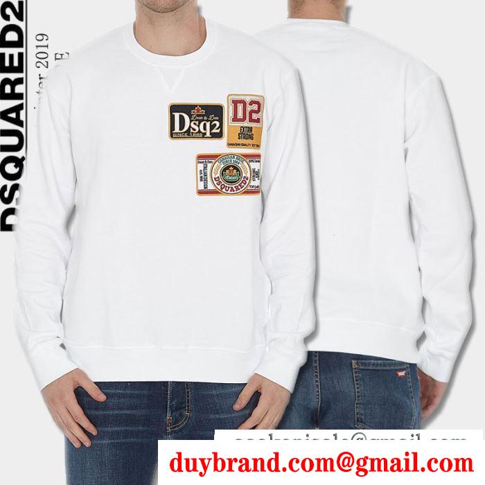 この冬にしたい素敵なスタイル 4色可選 dsquared2 ディースクエアード プルオーバーパーカー 秋冬ファッションの決め手