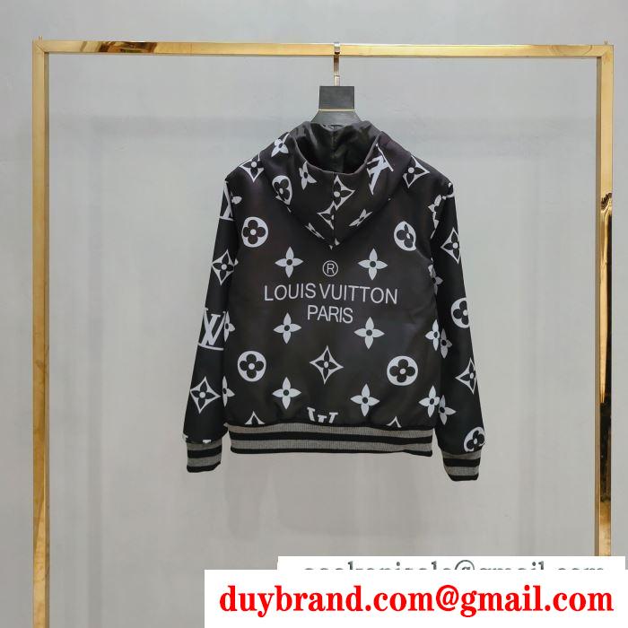 ふんわりまとって暖かお洒落  LOUIS VUITTON ルイ ヴィトン ほっこりと温かみのある雰囲気に ブルゾン