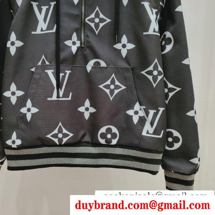 ふんわりまとって暖かお洒落  LOUIS VUITTON ルイ ヴィトン ほっこりと温かみのある雰囲気に ブルゾン