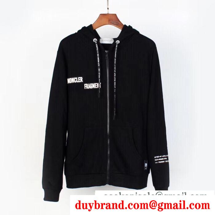 寒い季節を彩るアイテム 3色可選 MONCLER モンクレール 簡単に秋冬の季節感をアップ パーカー 秋めいたコーデに仕上げる