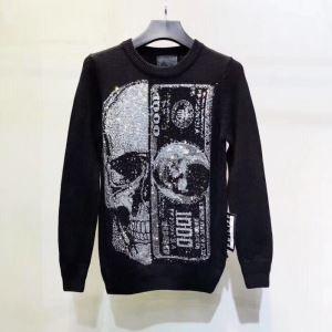 Thời trang mùa thu / mùa đông quyết định Philipp Plein đã hoàn thành trong các tọa độ theo mùa mới nhất Philip Plain Pullover Phong cách này _ Philipprine Philipp plein_ Thương hiệu giá rẻ 