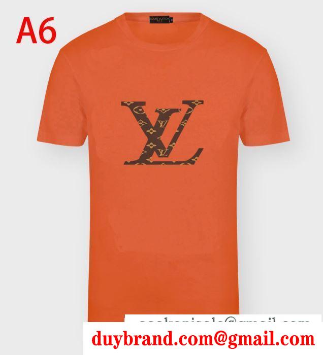 多色可選  LOUIS VUITTON この春夏に出番の多い ルイ ヴィトン 半袖Tシャツこれからの季節に大活躍