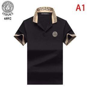 Thử thách cho Versace Multi -Molored Chic Styling Versace STYLISH STORVE T -SHIRT _ Versace Versace_ Thương hiệu giá rẻ 