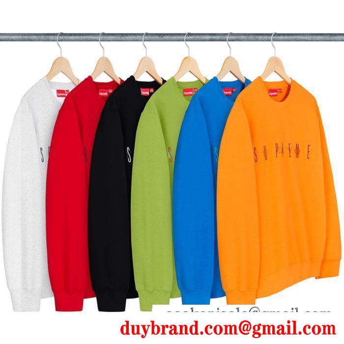 20SSトレンド supreme 19fw fuck you crewneck 多色可選 プルオーバーパーカーこなれ感のあるコーデに