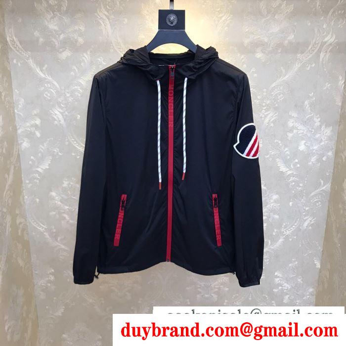3色可選 コーデにアクセントをプラス モンクレール MONCLER 春夏にも楽しむすアイルに フード付きコート