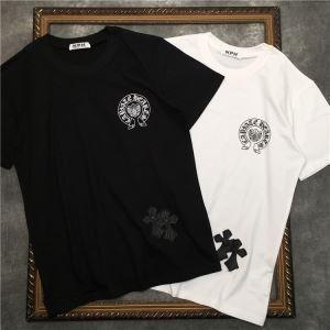 Thử thách cho những trái tim chrome t -sleved chrome phong cách sang trọng với sự mới mẻ trong các tọa độ hai màu Chrome Hearts_ Chrome Hearts Chrome Hearts_ Thương hiệu giá rẻ (lớp lớn nhất của )