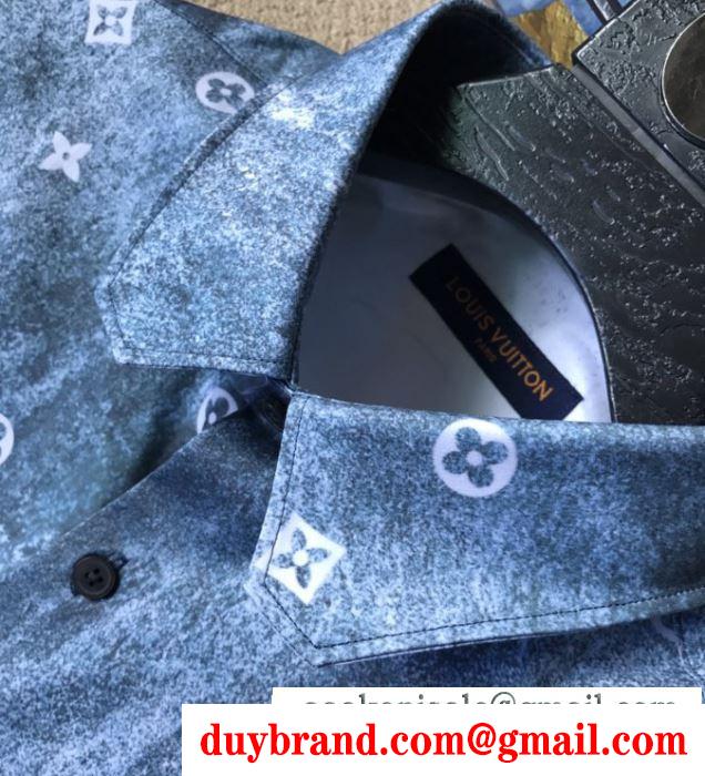今の季節にぴったり シャツ ルイ ヴィトン LOUIS VUITTON 快適な通気性の良い