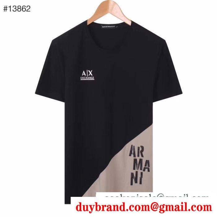 アルマーニ これからの季節に大活躍  ARMANI コーデに新しさが混在する 半袖Tシャツ春の訪れを感じる