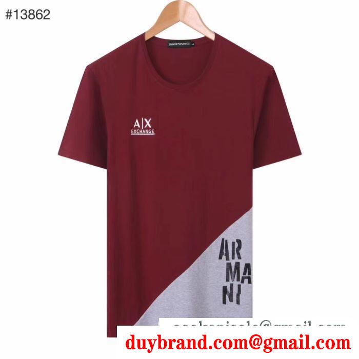 アルマーニ これからの季節に大活躍  ARMANI コーデに新しさが混在する 半袖Tシャツ春の訪れを感じる