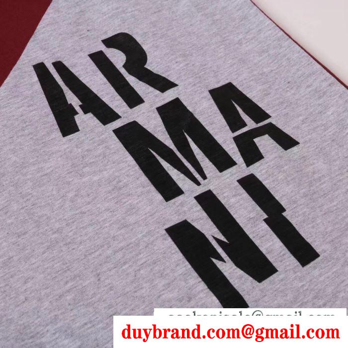 アルマーニ これからの季節に大活躍  ARMANI コーデに新しさが混在する 半袖Tシャツ春の訪れを感じる
