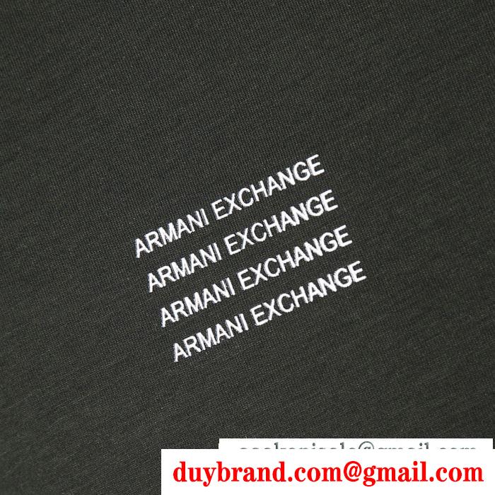 半袖Tシャツ  多色可選 機能性重視になる アルマーニ 簡単こなれコーデ ARMANI 今の季節にぴったり