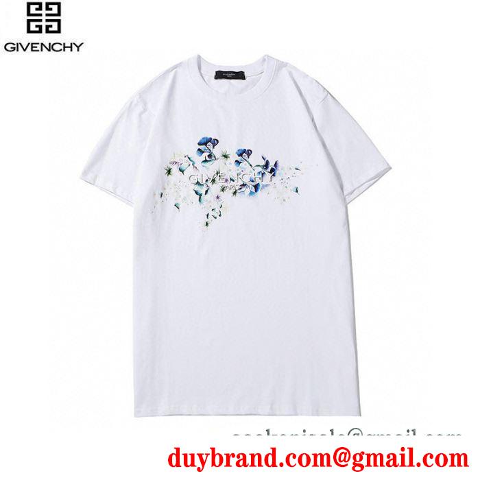 2色可選 トレンド感を取り入れる 半袖Tシャツ こなれ感のあるコーデに ジバンシー GIVENCHY