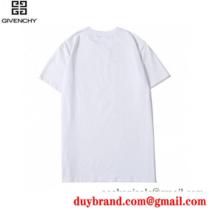 2色可選 トレンド感を取り入れる 半袖Tシャツ こなれ感のあるコーデに ジバンシー GIVENCHY
