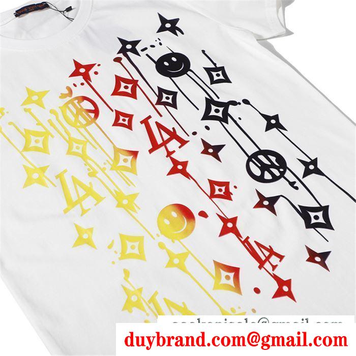 2色可選 ルイ ヴィトン 通勤向けのコーデにも LOUIS VUITTON 半袖Tシャツ 心踊るおしゃれスタイル