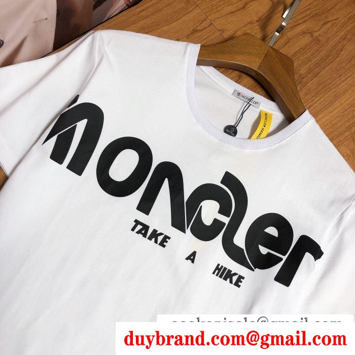 3色可選軽やかなトレンドに合う 半袖Tシャツ 上品なスタイルを楽しむ モンクレール身軽におしゃれを楽しむ MONCLER