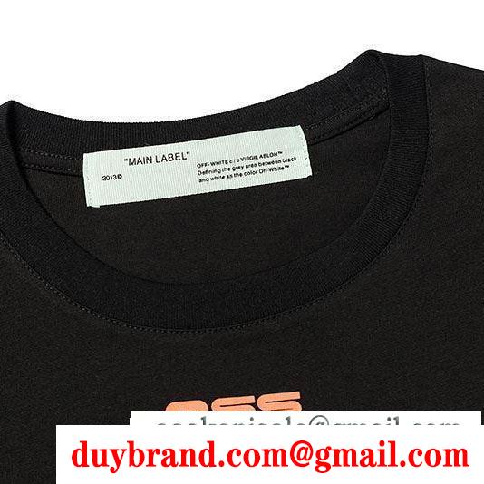 オシャレな軽やかさで魅力  Off-White オフホワイト おしゃれの「主役」になる半袖Tシャツ コーデに季節感をプラス