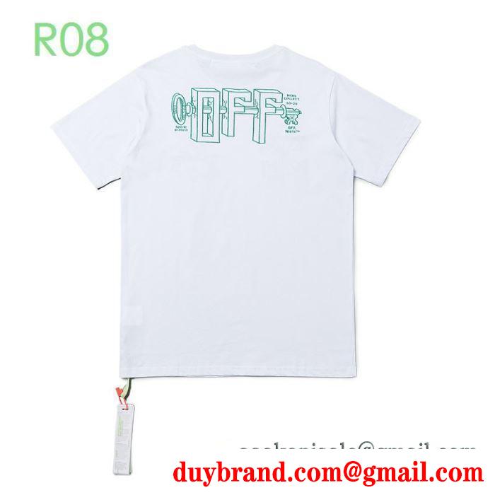 ナチュラルスタイルに最適 半袖Tシャツ2色可選  ビジネスシーンに大活躍  Off-White オフホワイト
