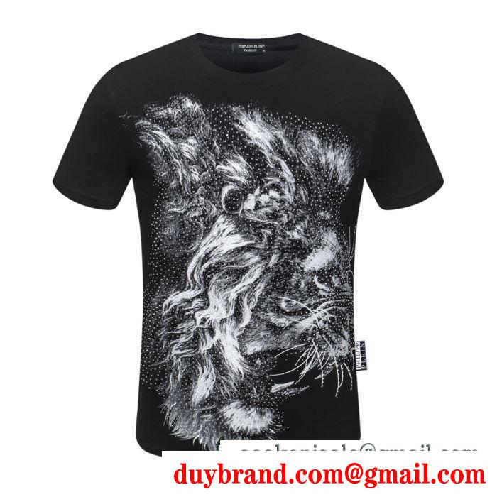 フィリッププレイン トレンドコーデを格上げ 多色可選  PHILIPP PLEIN 春夏ならではのコーデに 半袖Tシャツ