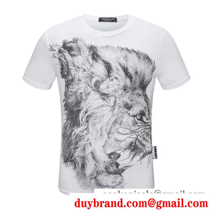フィリッププレイン トレンドコーデを格上げ 多色可選  PHILIPP PLEIN 春夏ならではのコーデに 半袖Tシャツ