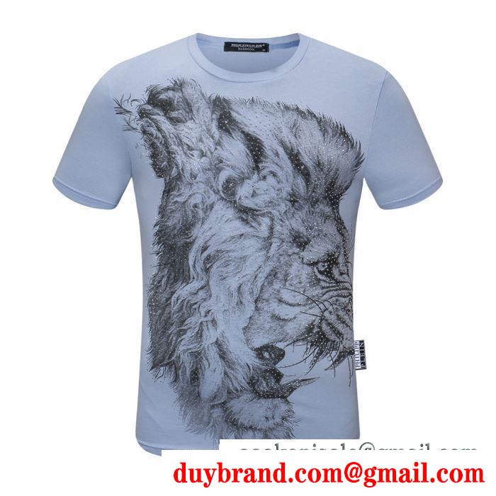 フィリッププレイン トレンドコーデを格上げ 多色可選  PHILIPP PLEIN 春夏ならではのコーデに 半袖Tシャツ