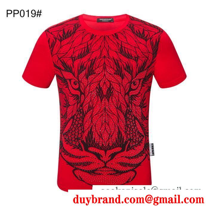 こなれた雰囲気が特徴  フィリッププレイン多色可選  PHILIPP PLEIN 春夏にも楽しむすアイルに 半袖Tシャツ