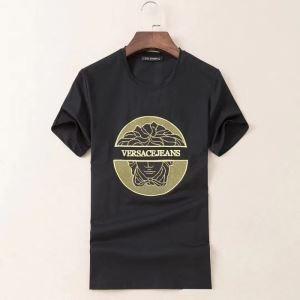 SHORT -SLEEVED T -SHIRT 3 màu sắc Versace Versace Versace Versac