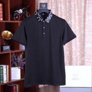 Three Versace Versace hiệu quả Corde Versace Short -sleeved T -shirt Thực tế cũng nhận thức được _ Versace Versace_ Thương hiệu giá rẻ (lớp lớn nhất của )