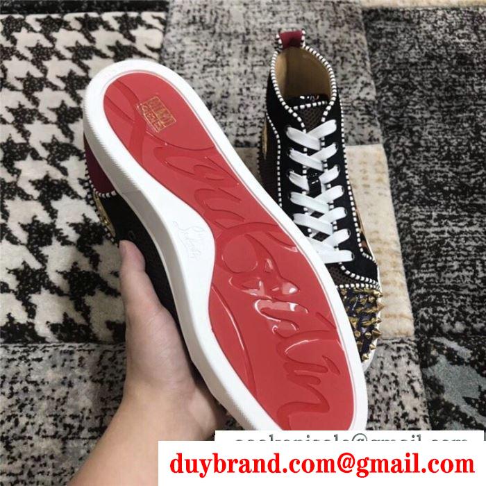 クリスチャンルブタン上品さがグッとアップ christian louboutin 軽やかなトレンドに合う ランニングシューズ
