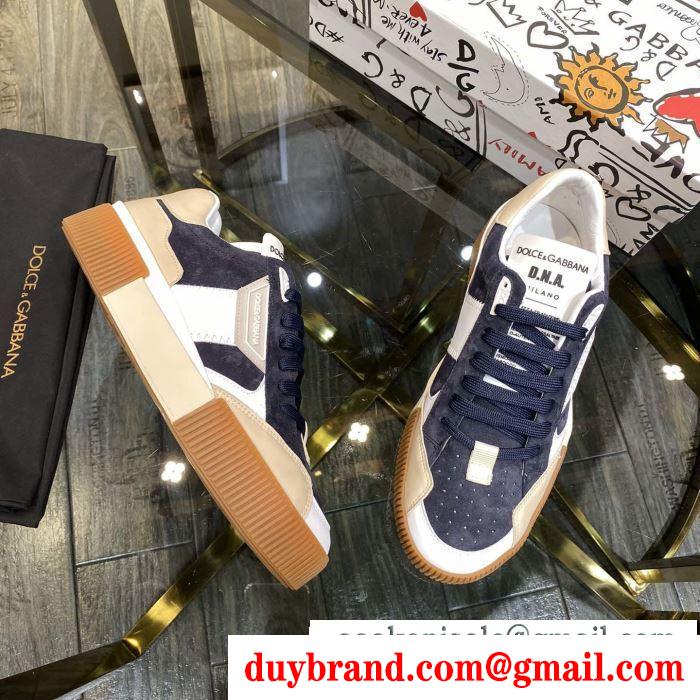 スニーカー これからの季節に大活躍 ドルチェ＆ガッバーナ コーデに新しさが混在する Dolce&Gabbana