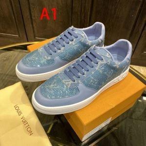 Lựa chọn ba màu Louis Vuitton Phong cách nổi tiếng nổi tiếng Louis Vuitton Spring Spring Spring Sneakers _ Louis Vuitton Louis Vuitton_ Thương hiệu giá rẻ 