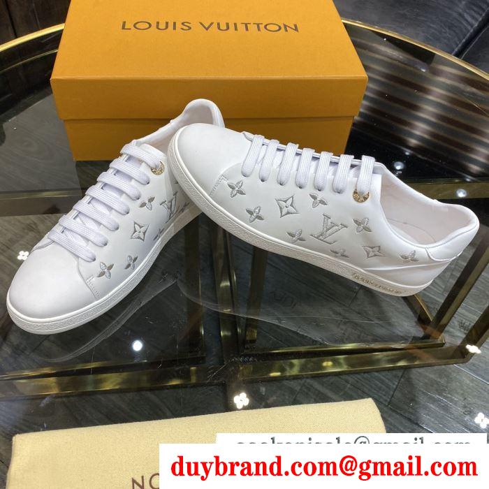 この春夏に出番の多い 2色可選 スニーカー これからの季節に大活躍 ルイ ヴィトン louis vuitton