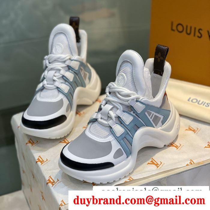 スニーカー 心躍る春夏ファッション  多色可選 ルイ ヴィトン 様々なスタイルを実現 LOUIS VUITTON