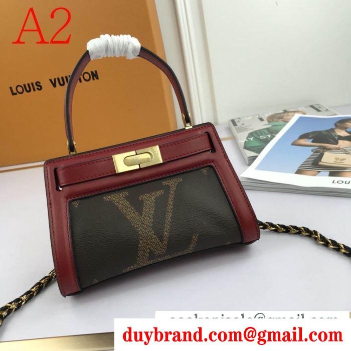多色可選 通勤向けのコーデにも ルイ ヴィトン louis vuitton 心踊るおしゃれスタイルレディースバッグ