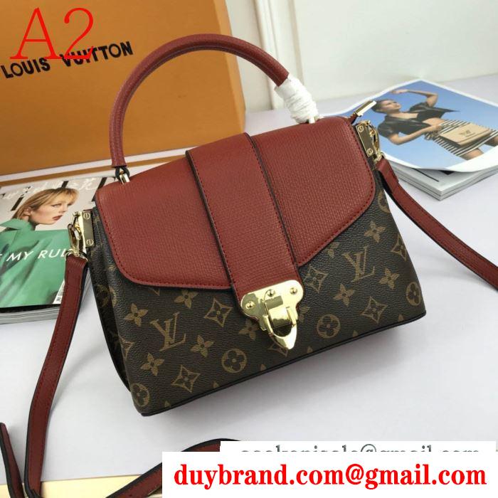 多色可選 様々なスタイルを実現 louis vuitton 一年中着回しの効く ルイ ヴィトン レディースバッグ