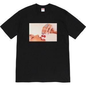 Áo t -Shirt ngắn với một loạt các trang phục 2020 Mùa xuân / Mùa hè Sản phẩm thiết yếu Supreme_Supreme Supreme_ Thương hiệu giá rẻ 
