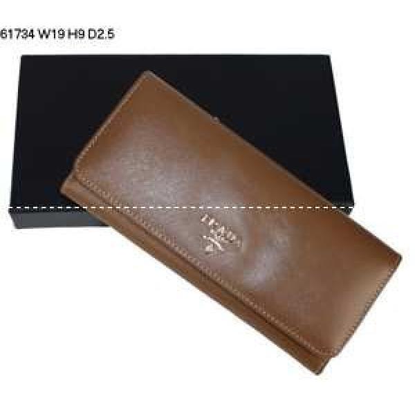 Bảng xếp hạng cao nhất Prada Prada Bi -Fold Coin Purse Long Wallet_ Prada Men Wallet _ Wallet Men _ Thương hiệu giảm giá thư hàng đặc biệt