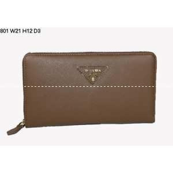Bảng xếp hạng cao nhất Prada Prada Bi -Fold Coin Purse Long Wallet_ Prada Men Wallet _ Wallet Men _ Thương hiệu giảm giá thư hàng đặc biệt