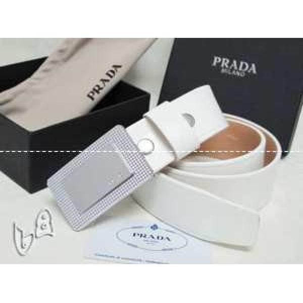Vành đai da chính hãng prada prada (bò)
