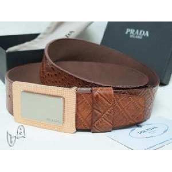 Vành đai da chính hãng prada prada (bò)
